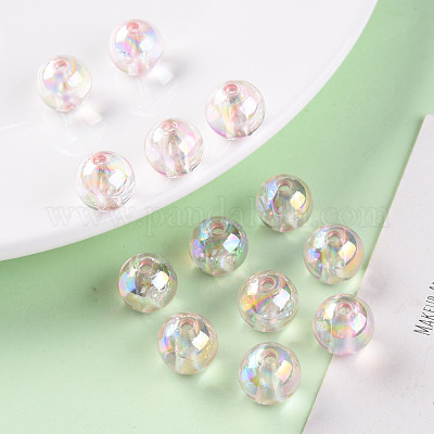 Прозрачные акриловые бусины MACR-S370-B12mm-702-1