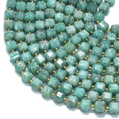 Природных амазонит бисер нитей G-K389-A47-01-1