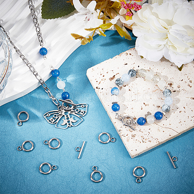 50 шт. застежки-тоглы из нержавеющей стали 304 STAS-SC0006-76-1