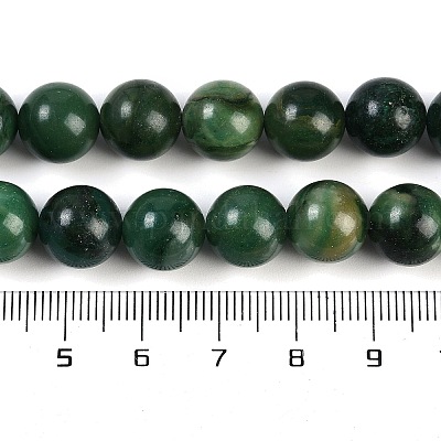 Природные африканские нефритовые бусы пряди G-G167-A05-10MM-1