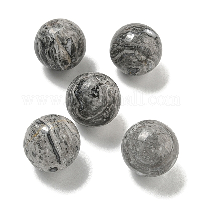 Натуральный камень с круглыми шарами G-P532-02A-24-1