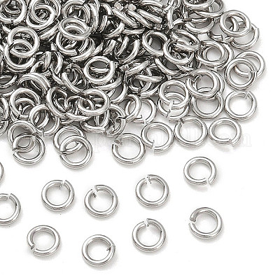 Устойчивые к потускнению открытые соединительные кольца из нержавеющей стали 304 соединительные кольца STAS-N015-04-4x0.8mm-1