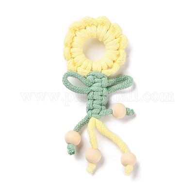 Большие подвески из поликоттона GLAA-C028-09B-1