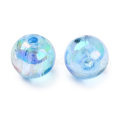 Экологичные прозрачные акриловые бусины PL734-33-1