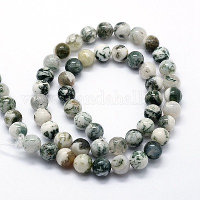 Oz Seller Natural Lava Beads Grey 6mm Round  Approx 63 pcs Free postage 