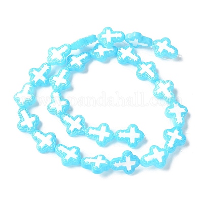 Бусины из стеклянной эмали BLOW-D300-06G-1