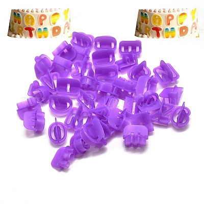 ПП пластиковые формочки для печенья LETT-PW0002-53-1