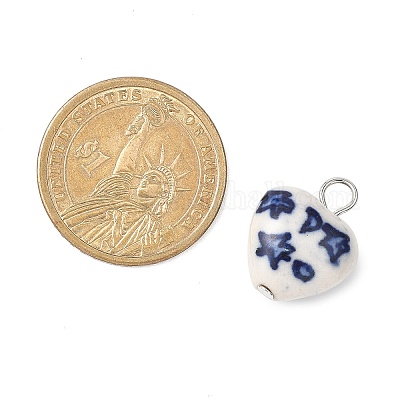 Фарфора ручной работы подвески PALLOY-JF04681-1