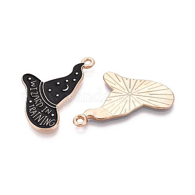 Подвески из сплава и эмали на тему Хэллоуина ENAM-T021-30E-02-1