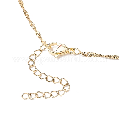 3 шт. 3 стиля 304 нержавеющая сталь пустой макраме мешочек кулон сингапурская цепочка ожерелье изготовление NJEW-JN05283-1