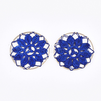 Поликоттон (полиэстер хлопок) тканые подвесные украшения FIND-Q078-12B-1