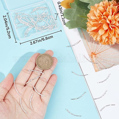 Бисера латунной трубки KK-CN0002-17-1