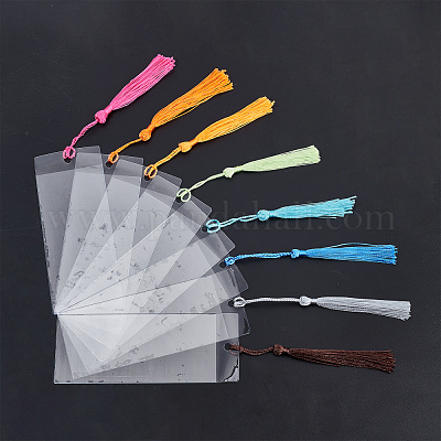 64шт 8 цвета украшения кисточкой из полиэстера OCOR-NB0001-44-1