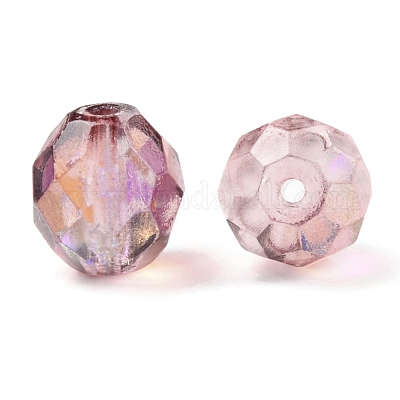 Полированные чешские стеклянные бусины LAMP-O017-151-DM10-1
