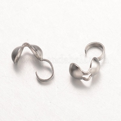 Наконечники бусин из хирургической нержавеющей стали 316 STAS-K101-02P-1