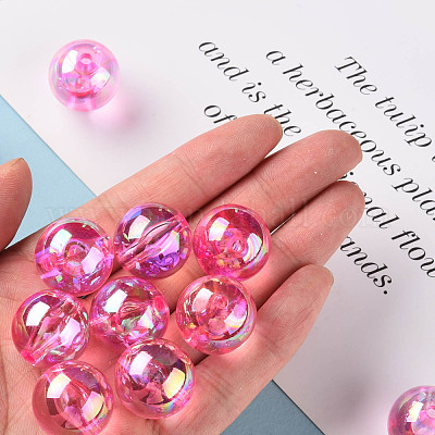 Прозрачные акриловые бусины MACR-S370-B20-708-1