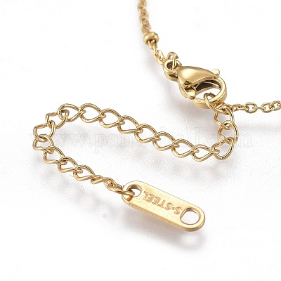 Подвески из нержавеющей стали 304 NJEW-K120-04G-1