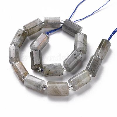 Природные лабрадорита бисер нитей G-S345-8x11-001-1