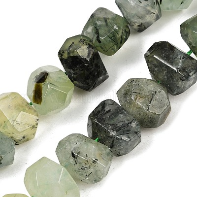 Natur Prehnit Perlen Stränge&nbsp;G-F796-D04-01-1