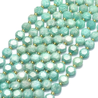 Природных амазонит бисер нитей G-C116-A103-01-1