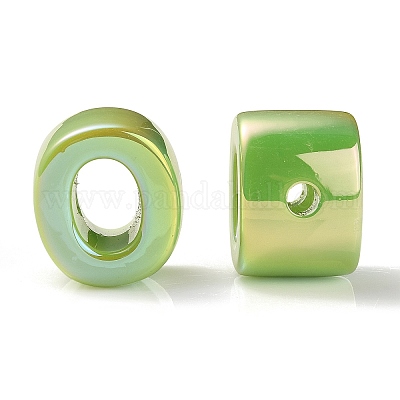 УФ-покрытие радужными переливающимися акриловыми бусинами OACR-C012-01F-1