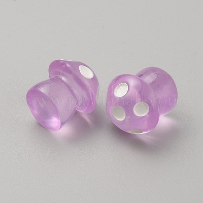 Грибные светящиеся украшения из смолы RESI-SZC0004-13E-1