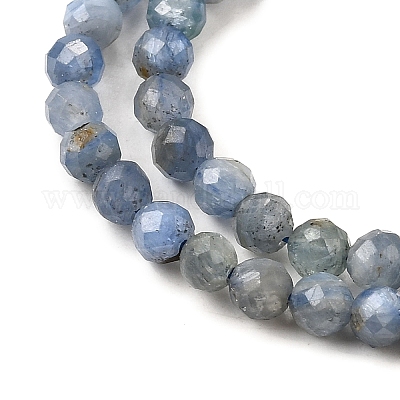 Натуральный кианитовые бисер пряди G-G259-D12-3mm-1