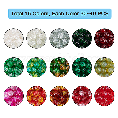 Наборы стеклянных бусин CCG-PH0003-15-1