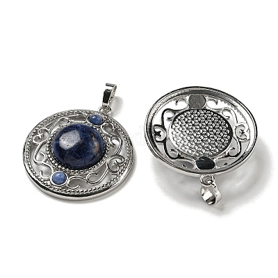 Природные подвески содалитом G-Q158-03R-1