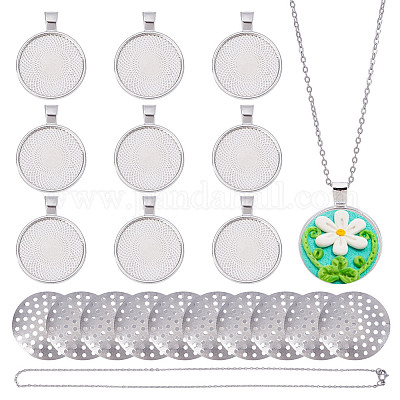 Наборы для самостоятельного изготовления ожерелий из железа и сплава DIY-NB0014-07P-1