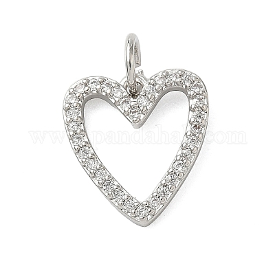 Латунные микро проложить кубического циркония подвески KK-A273-25P-1