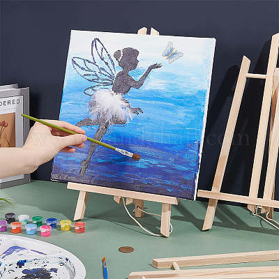 3шт складной настольный мольберт из сосны DIY-NB0011-11A-1