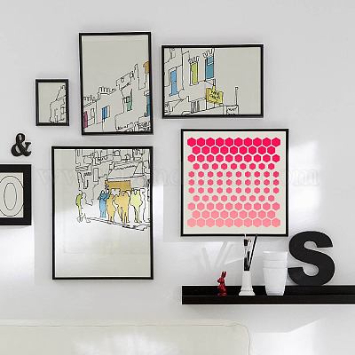 Stencil Animali Per Bambini - Set Di 12 Forme, 20x20 Cm - Per Disegnare, Dipingere E Decorare - Foto 12