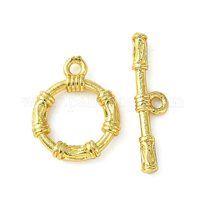 Покрытие стойки экологически чистые латунные застежки-тоглы KK-K330-42G-1