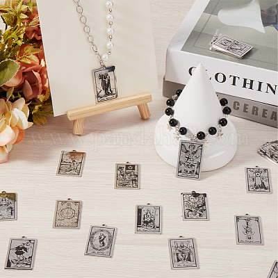 22 шт. 22 стиля подвески из нержавеющей стали 201 STAS-SC0008-90-1