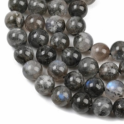 Природные лабрадорита бисер нитей&nbsp;G-Z133-A01-10mm-01-1