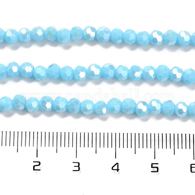 Подставки для непрозрачных стеклянных бусин EGLA-A035-P4mm-B08-1