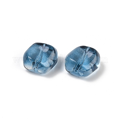 Прозрачные стеклянные бусины DGLA-E004-08I-1