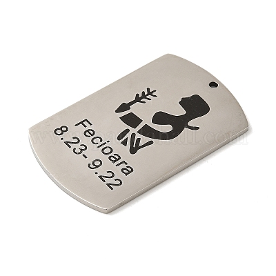 Подвески из нержавеющей стали 304 STAS-C098-01H-P-1