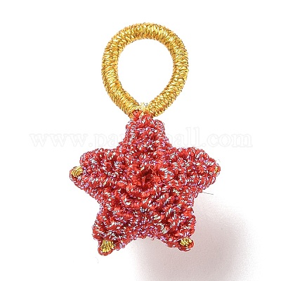 Pendente in corda di cotone intrecciata&nbsp;FIND-H033-01A-1