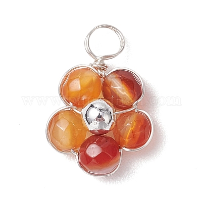 Подвески из натурального амазонита PALLOY-JF03606-02-1