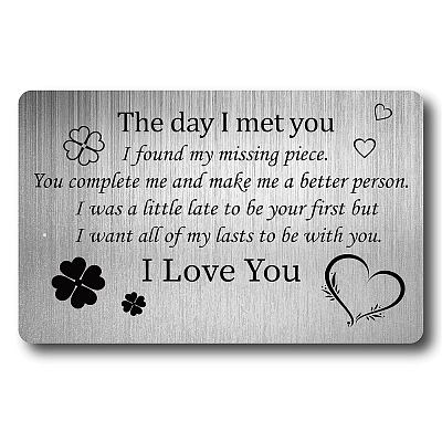 Прямоугольная пустая термотрансферная карта из нержавеющей стали 201 DIY-WH0252-011-1