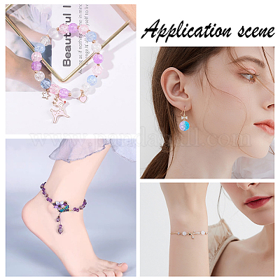 600 шт. 24 цвета прозрачные хрустальные стеклянные бусины CCG-PH0001-12-1