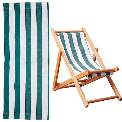 Стул в полоску с узором из ткани Оксфорд AJEW-WH0348-853B-1