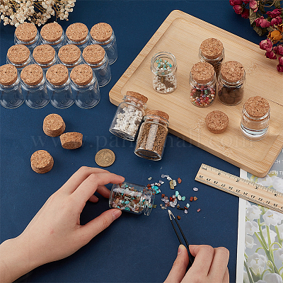 Украшение из стеклянных пробковых бутылок DIY-WH0430-987B-1