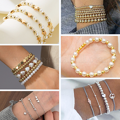 1200шт 6 стиля пластиковые бусины ccb CCB-PA0001-10G-1