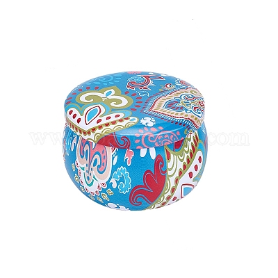 Печатная коробка для хранения жести CON-WH0082-011-1