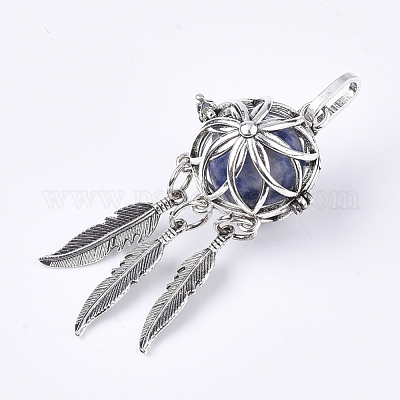 Подвески из сплава с клеткой G-S246-19-1