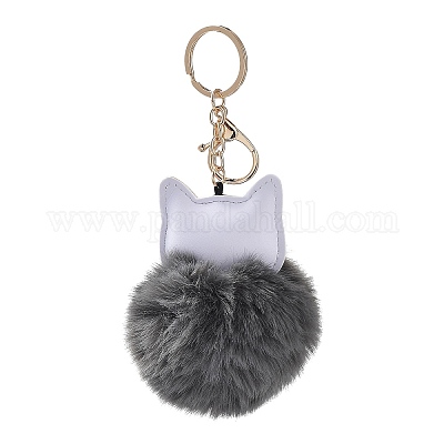 Süßer Katzen-Schlüsselanhänger aus Plüsch für Taschen und Geldbörsen&nbsp;ST2511733-1