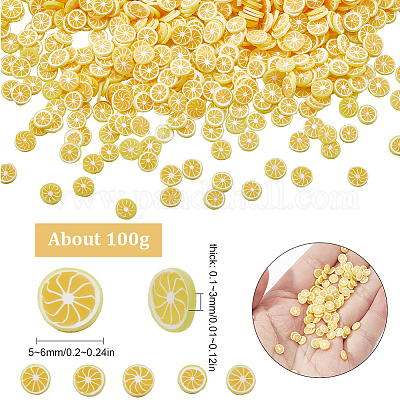 100 г украшения для ногтей из полимерной глины ручной работы CLAY-SC0001-82A-1